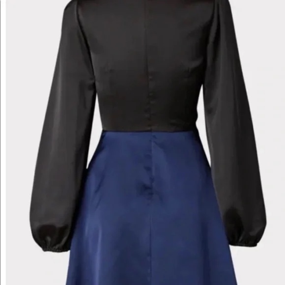 MILLY Stella Satin dress size 2 NWOT $425 - Picture 4 of 7